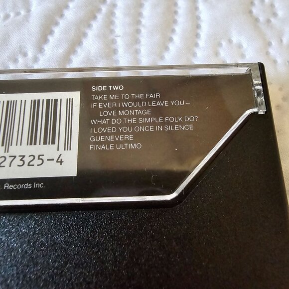 Camelot Soundtrack Cassette Tape 1967 With Original Case & Tracklist Insert - Picture 4 of 8